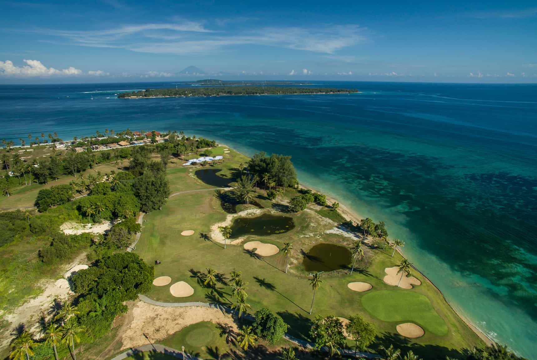 View towards the Gili Islands