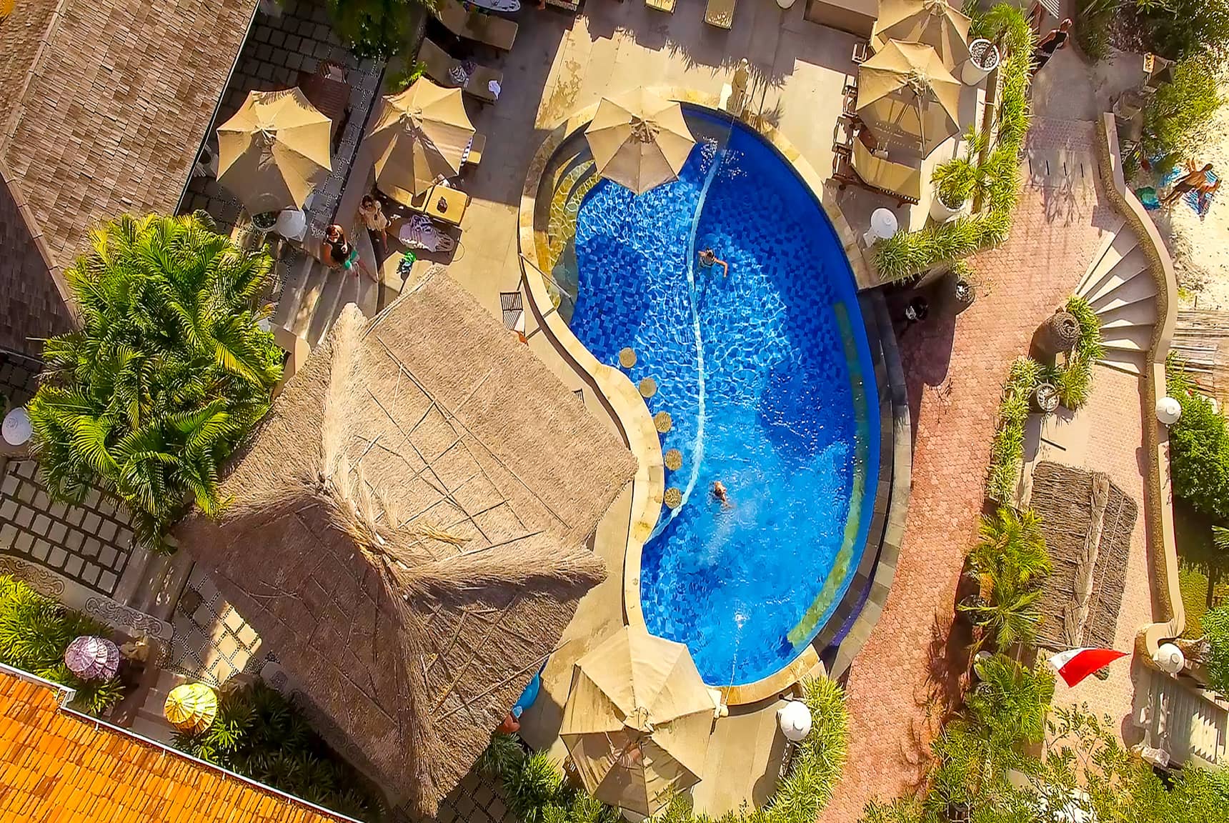 Lembongan Island Beach Villas - pool view