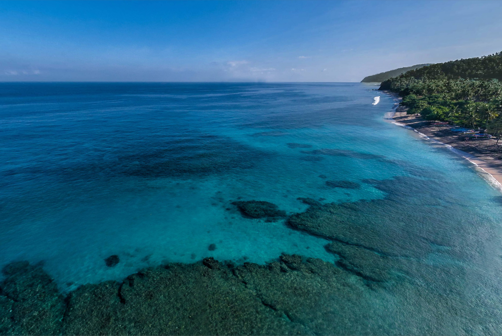 Ocean, pools, gardens, and hotel layout views