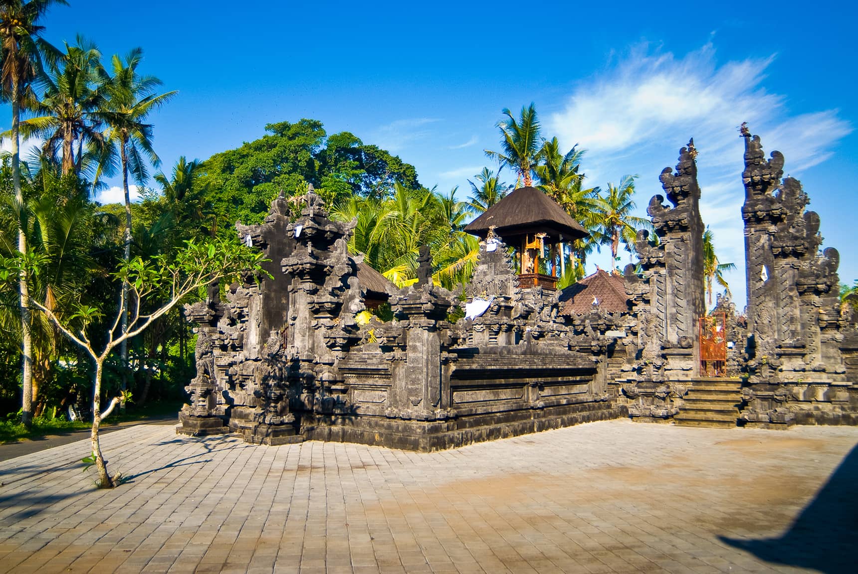 Professional photos of Hindu temples in Bali - temple are in Cemagi