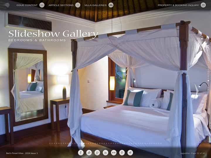 Custom mobile app for luxury hotels and villas - Bali's Finest Villas