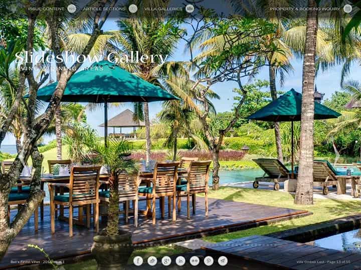 Custom mobile app for luxury hotels and villas - Bali's Finest Villas