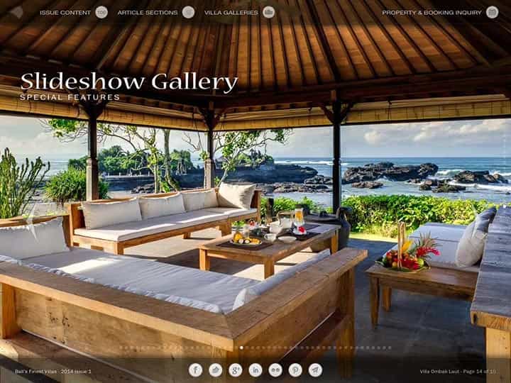 Custom mobile app for luxury hotels and villas - Bali's Finest Villas