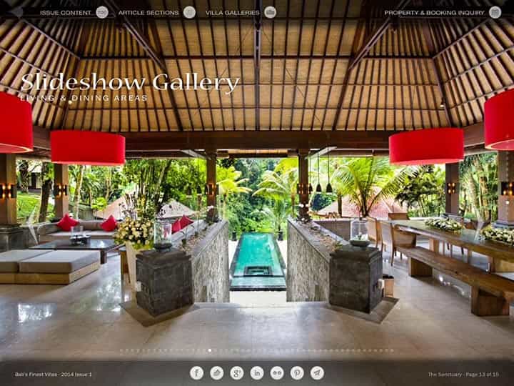 Custom mobile app for luxury hotels and villas - Bali's Finest Villas