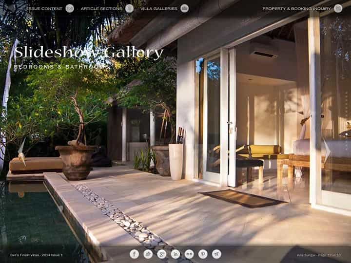 Custom mobile app for luxury hotels and villas - Bali's Finest Villas