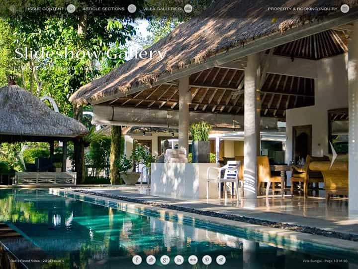 Custom mobile app for luxury hotels and villas - Bali's Finest Villas