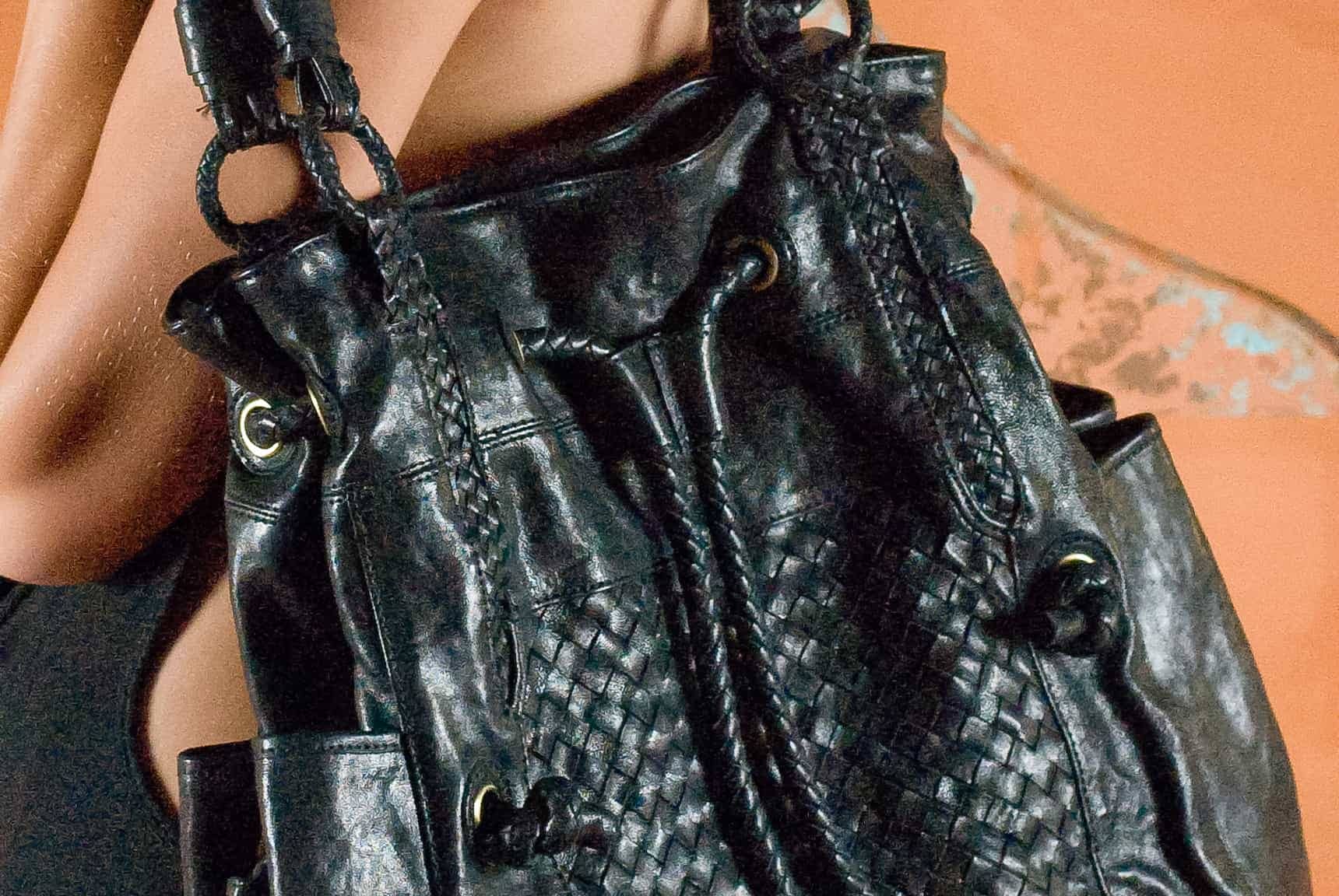 Professional photos of custom Italian leather hand bags