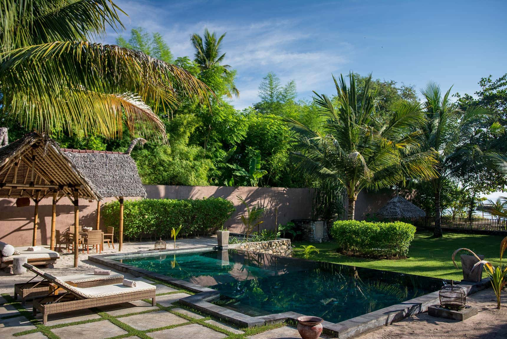 Beach Villa - Pantai Sire, Lombok Indonesia (Bali villa photography by master photographer Rick Carmichael of LuxViz)