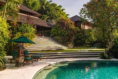 Professional luxury villa photography by LuxViz in Bali Indonesia - Villa Bougainvillea