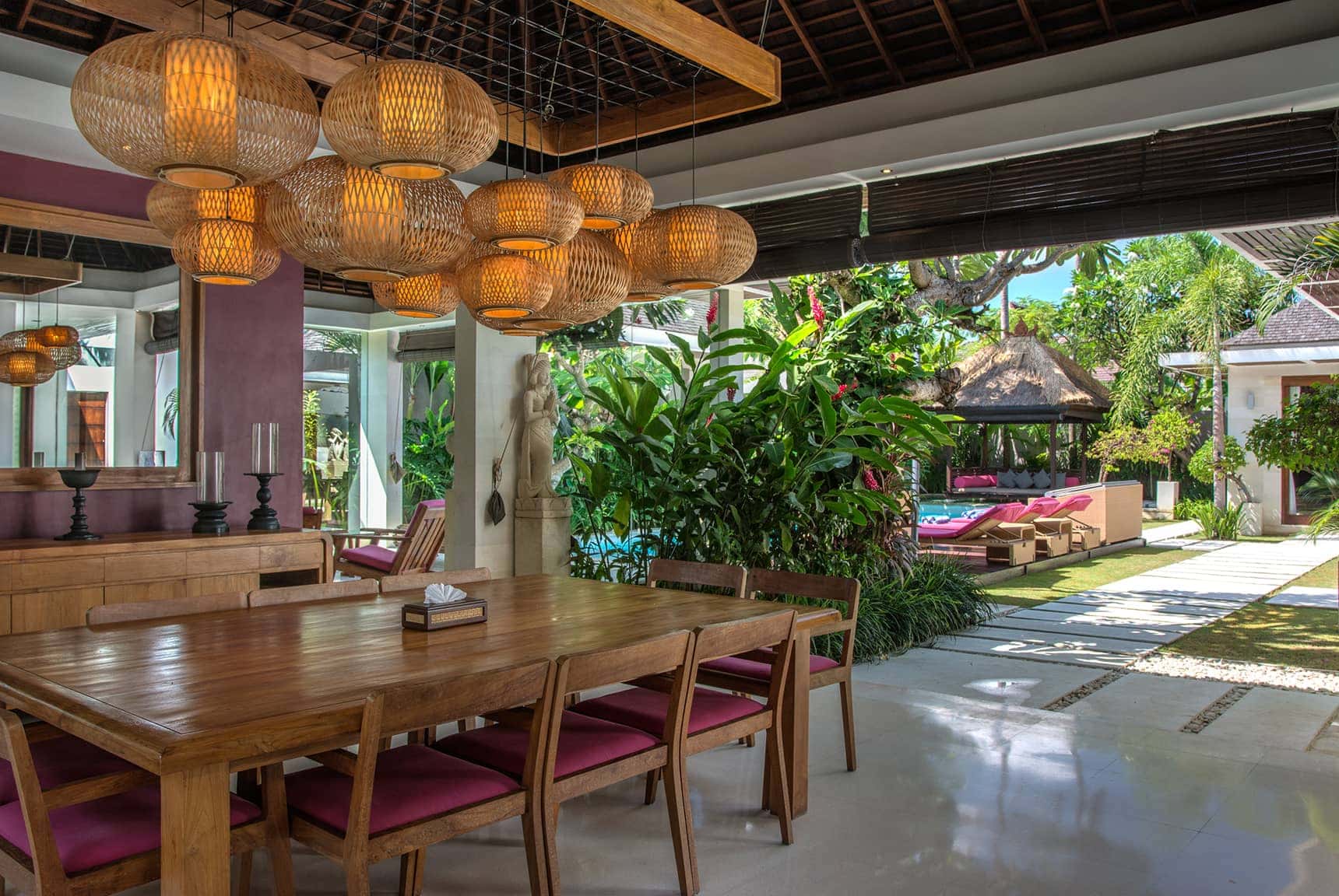 Chandra Villas - Seminyak, Bali Indonesia (Bali villa photography by master photographer Rick Carmichael of LuxViz)