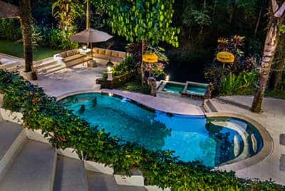 Professional luxury villa photography by LuxViz in Bali Indonesia - Villa Kembali