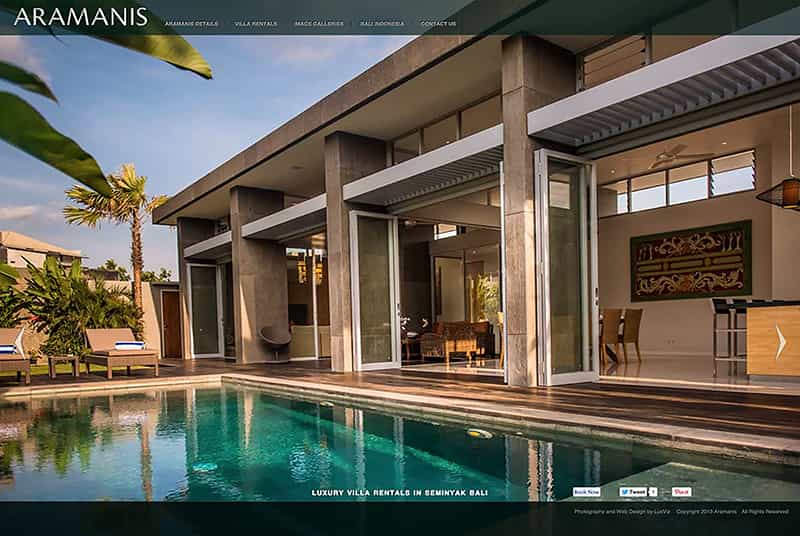 professional mobile-optimized website design by LuxViz in Bali Indonesia