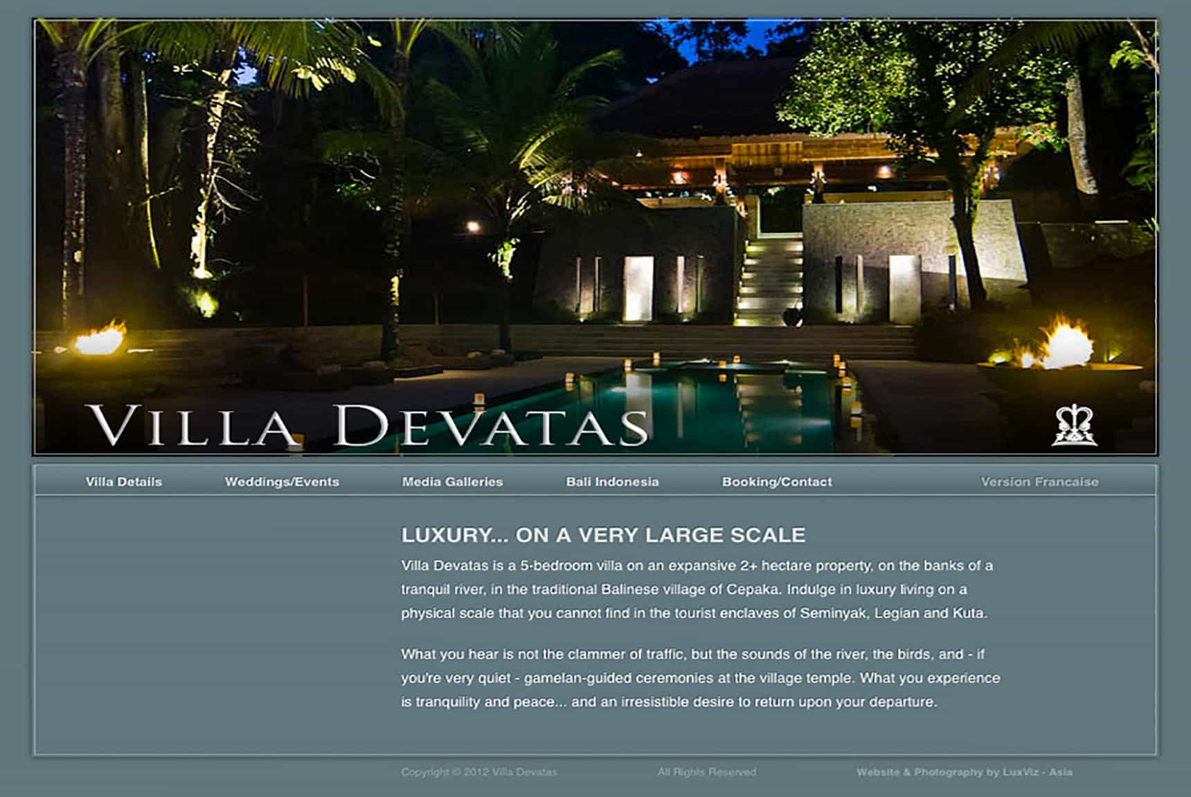 professional mobile-optimized website design by LuxViz in Bali Indonesia